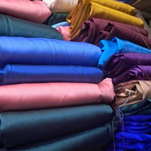 Silk Mikado Fabric (Non-Shining)