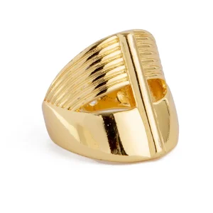 Yellow Gold Liberty Coin Women's Ring, 11575 -Gold